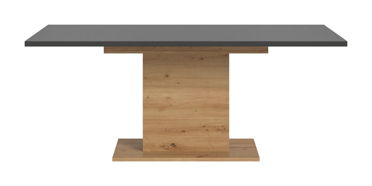ESSTISCH Velo (B/H/T: ca. 150/76/90 cm) in Artisan Oak Nachbildung/grau - Eiche Artisan, Holzwerkstoff (90/150/76cm)