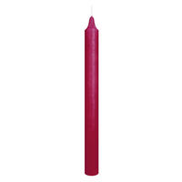 MARBLE Leuchterkerzen durchgefärbt Berry 250 x 22 mm, 20er Set - Rosa, Paraffin (2.2/25/25cm) - Wiedemann Kerzen