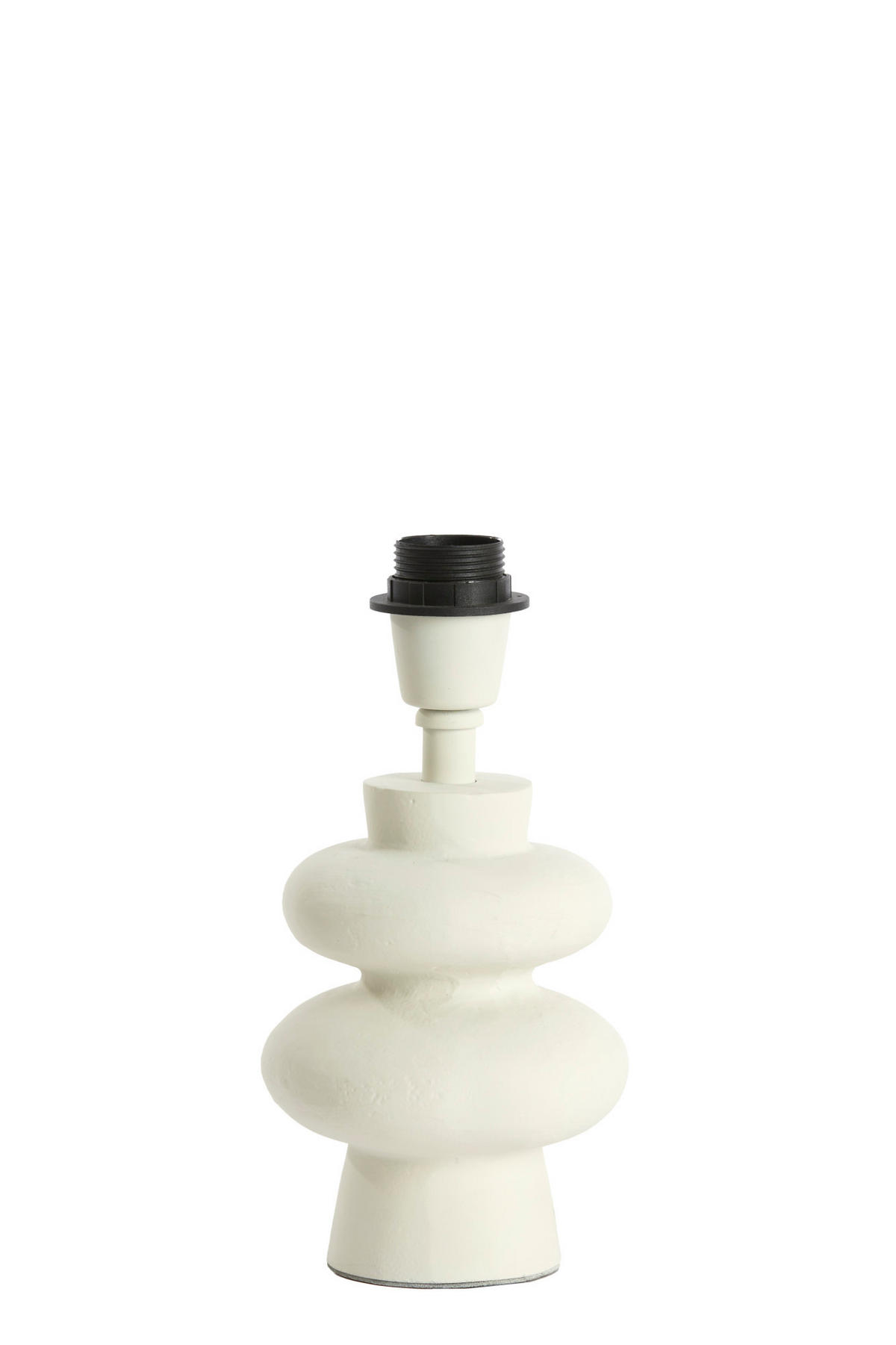 LAMPENFUSS Olona Weiß Ø13/20 cm - Weiß, Metall (13/13/20cm) - Light & Living