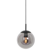PENDELLEUCHTE Bollique 25/35-170 cm   - Schwarz, KONVENTIONELL, Glas/Metall (25/35-170cm)