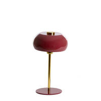 TISCHLAMPE Surin Rot Ø23/40 cm - Rot, Metall (23/23/40cm) - Light & Living
