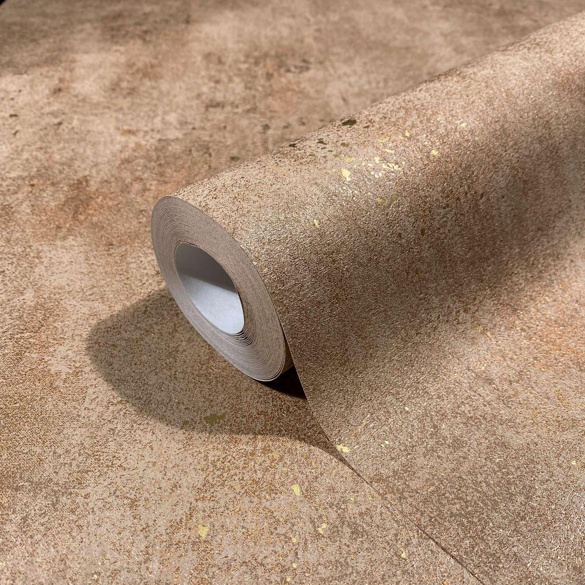 VLIESTAPETE Uni Tapete braun - Braun, Papier (53/1005cm) - marburg