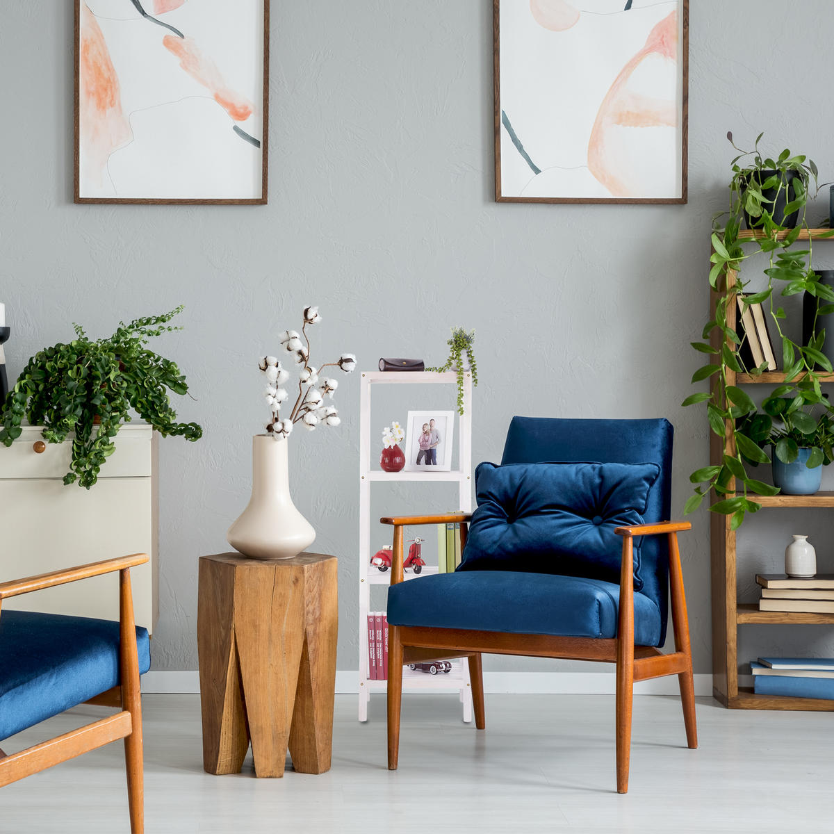 BADREGAL - Weiß, Holz (36/112/36cm) - Relaxdays