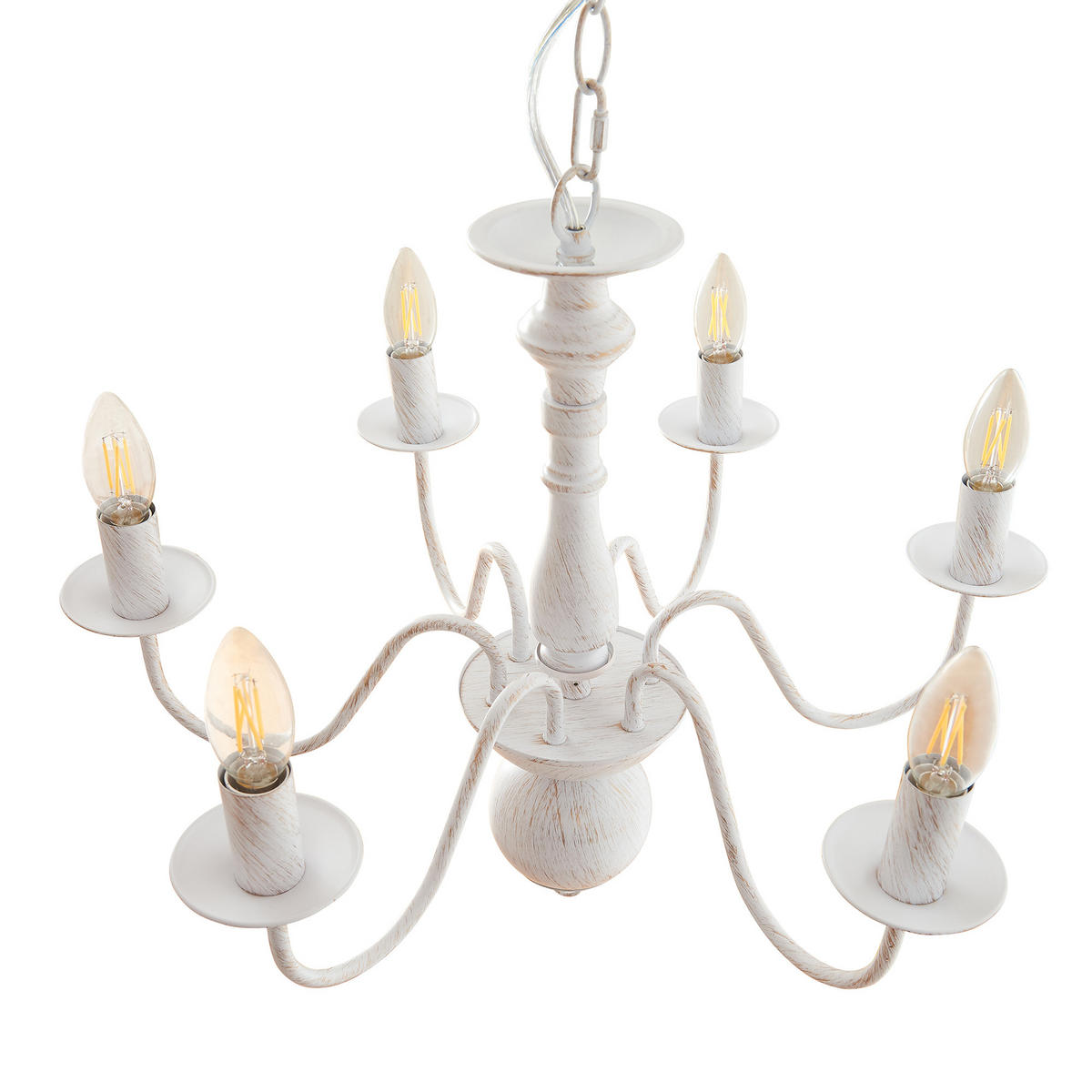 LUSTRE Berkeley - bílá, kov (56/56/160cm) - lux.pro