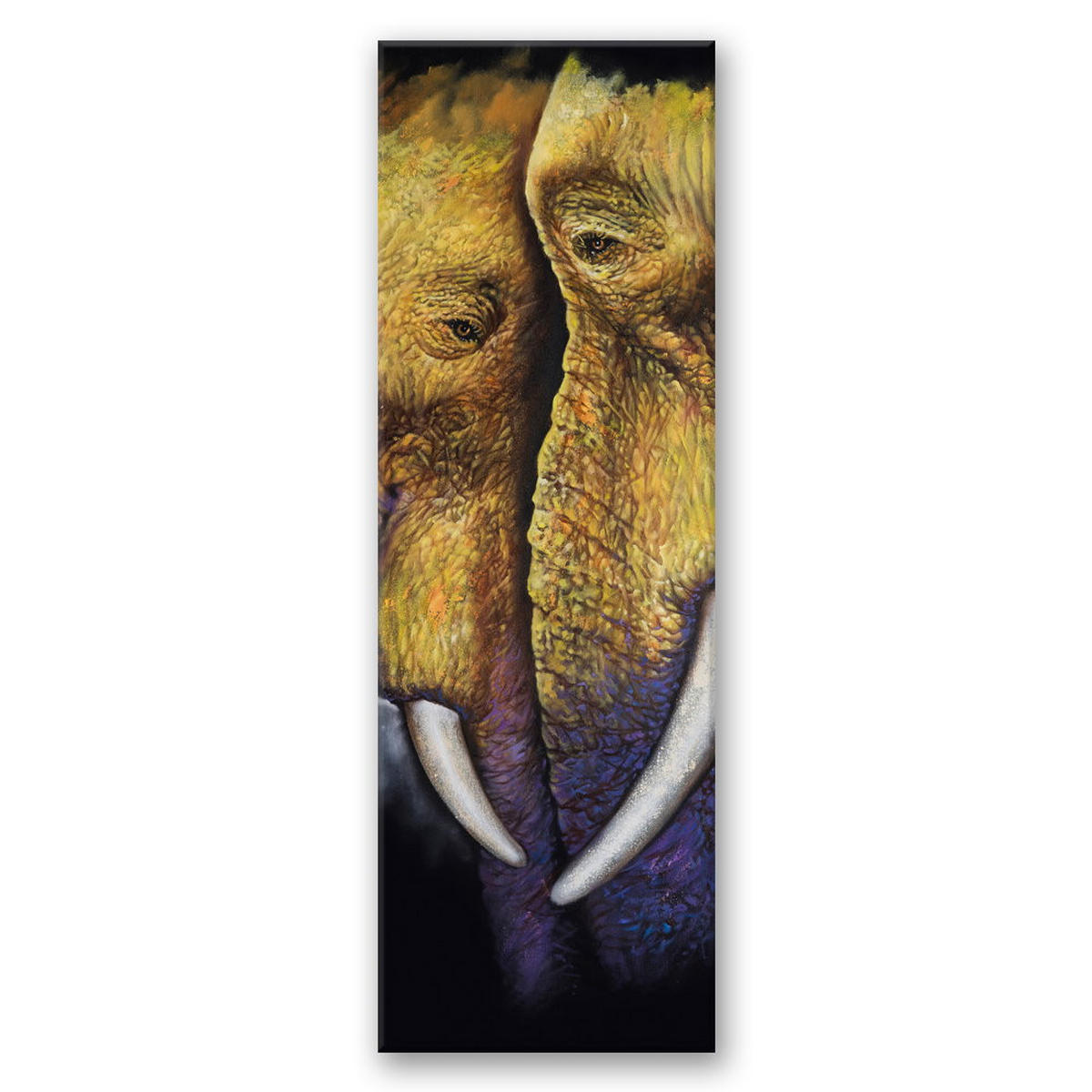 KUNSTDRUCK Braun 50/150 cm - Braun, Textil (50/150cm) - KUNSTLOFT