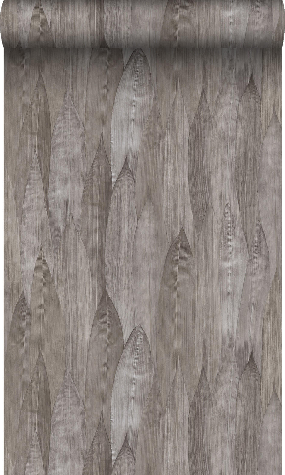 TAPETE Blätter 53 cm x 10.05 m - Braun, Papier (53/1000cm) - Origin Wallcoverings