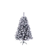 WEIHNACHTSBAUM künstlich - Weiß, Kunststoff (90/150cm) - SVITA