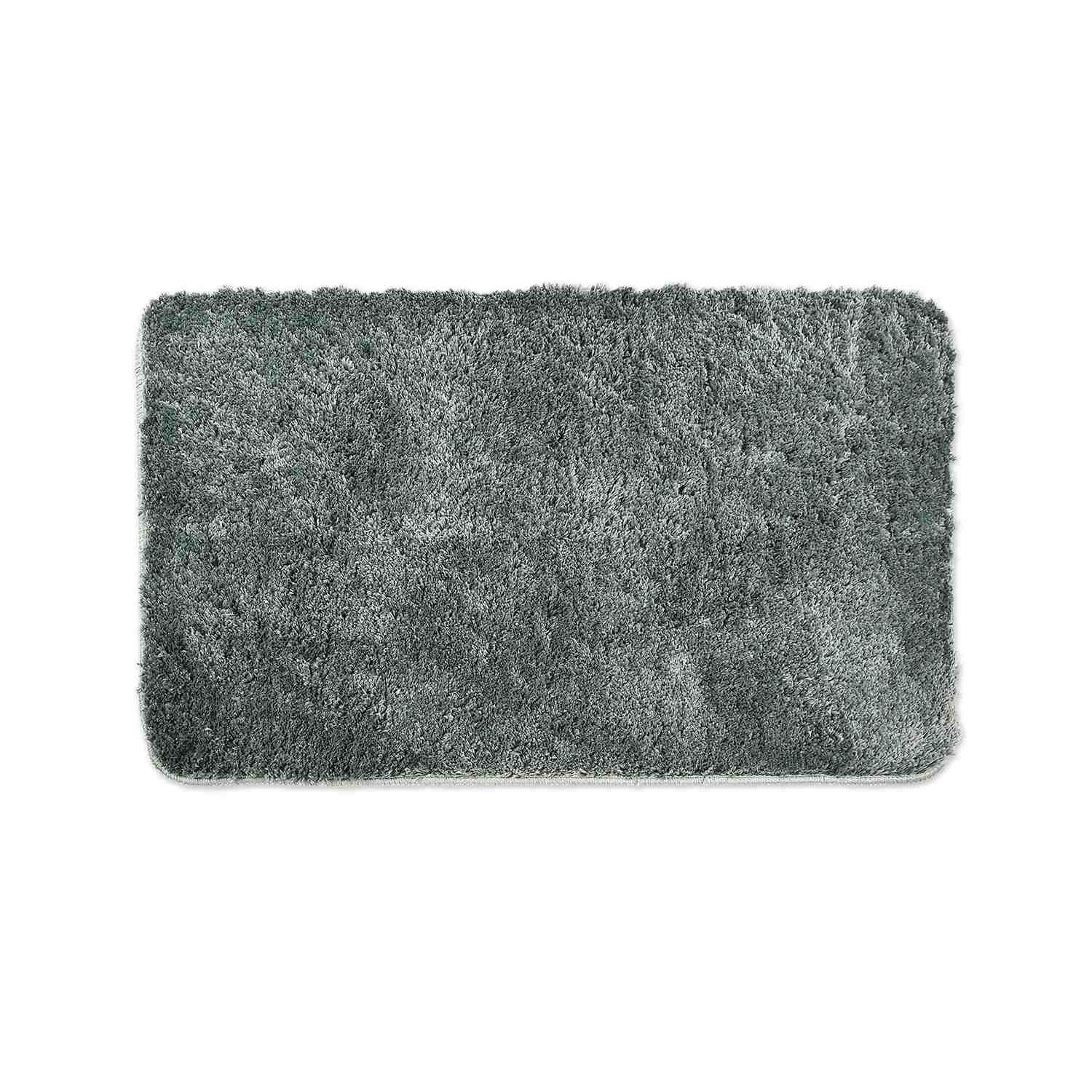 WohnDirect Badematte Grau 60x100 cm