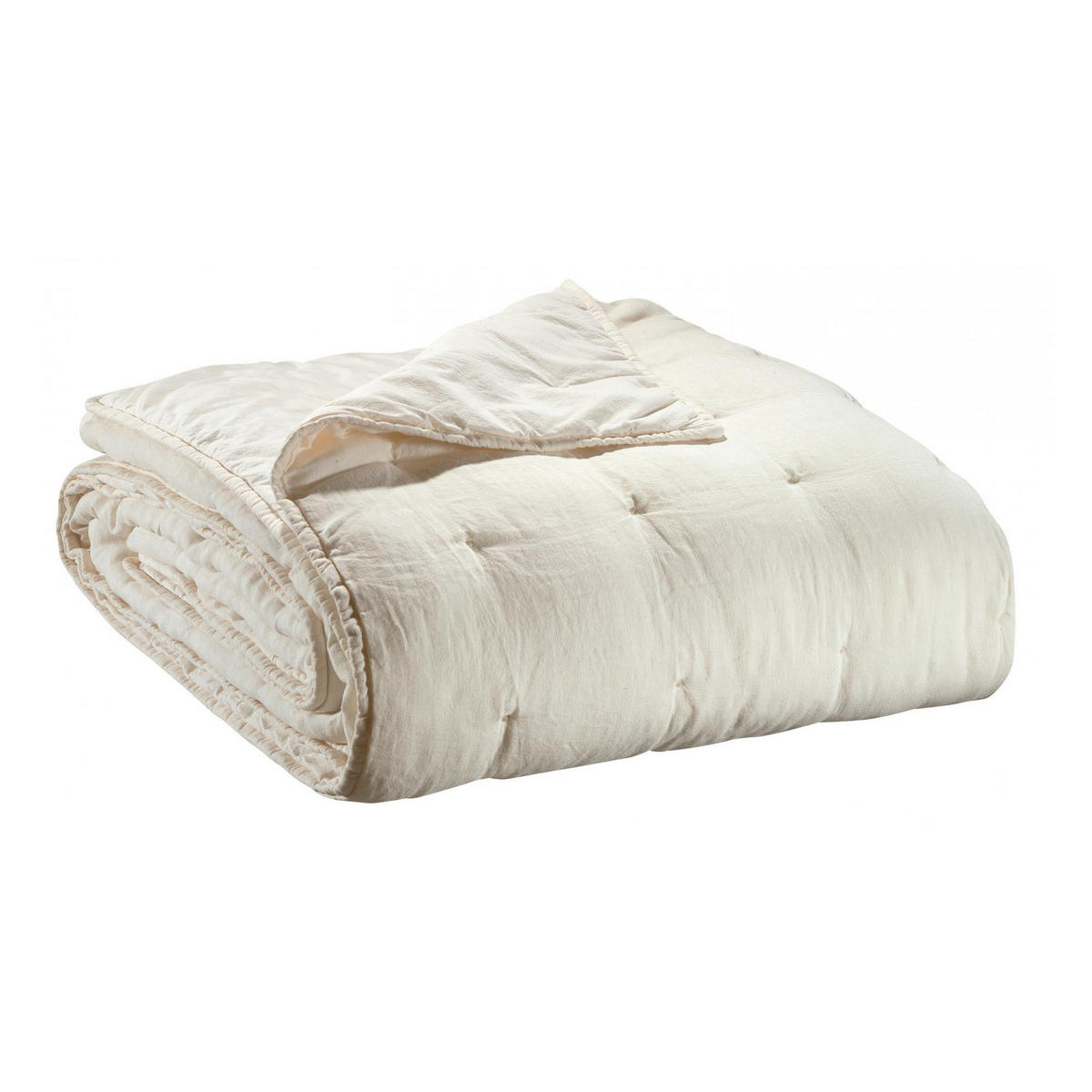 BETTÜBERWURF Zeff kreide 240 x 260 cm - Weiß, Textil (240/260cm) - Vivaraise