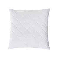 KISSEN, 80x80 cm, 50% Polyester, 50% Baumwolle, Weiß - Weiß, Textil (80/80cm) - Zollner
