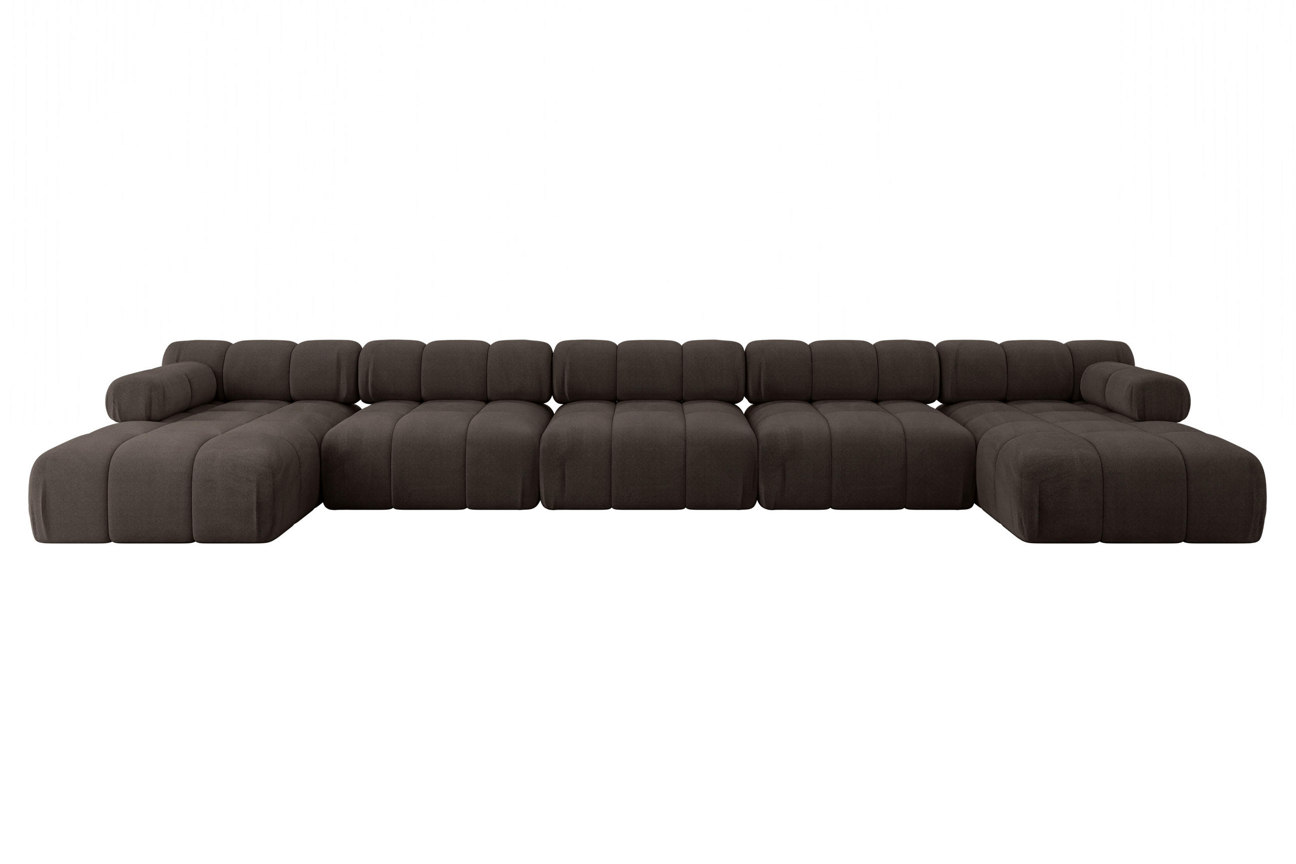Altdecor Wohnlandschaft Braun 475x70x160 cm