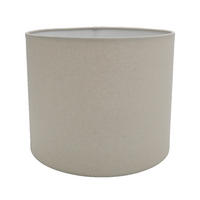 LAMPENSCHIRM Ø31x25,5 cm, Leinen, Beige - Beige, Textil (31/31/25.5cm) - dasmöbelwerk