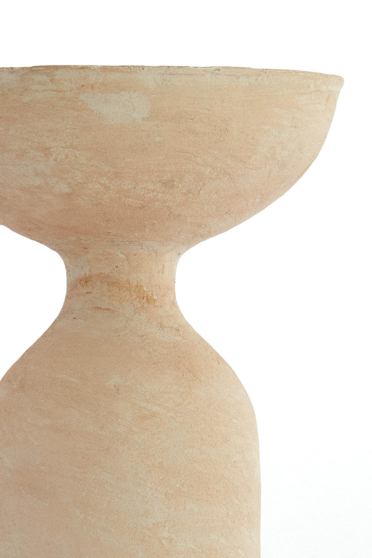 BEISTELLTISCH Murla Weiß 36/36/56 cm - Weiß, Metall (36/36/56cm) - Light & Living