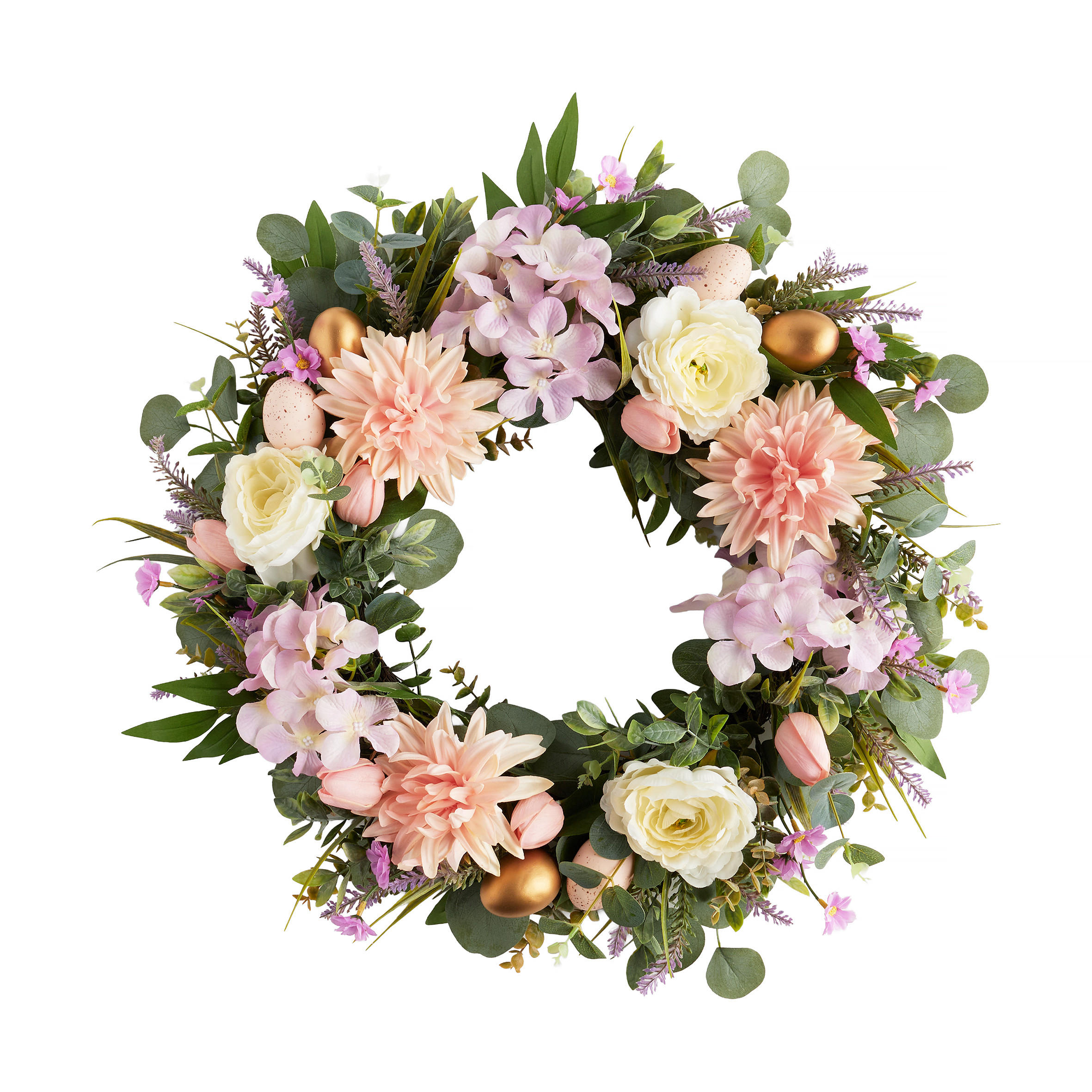 KRANZ Egelle - Rosa, Kunststoff (60.5/17.5/60.5cm) - home&you