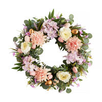 KRANZ Egelle - Rosa, Kunststoff (60.5/17.5/60.5cm) - home&you