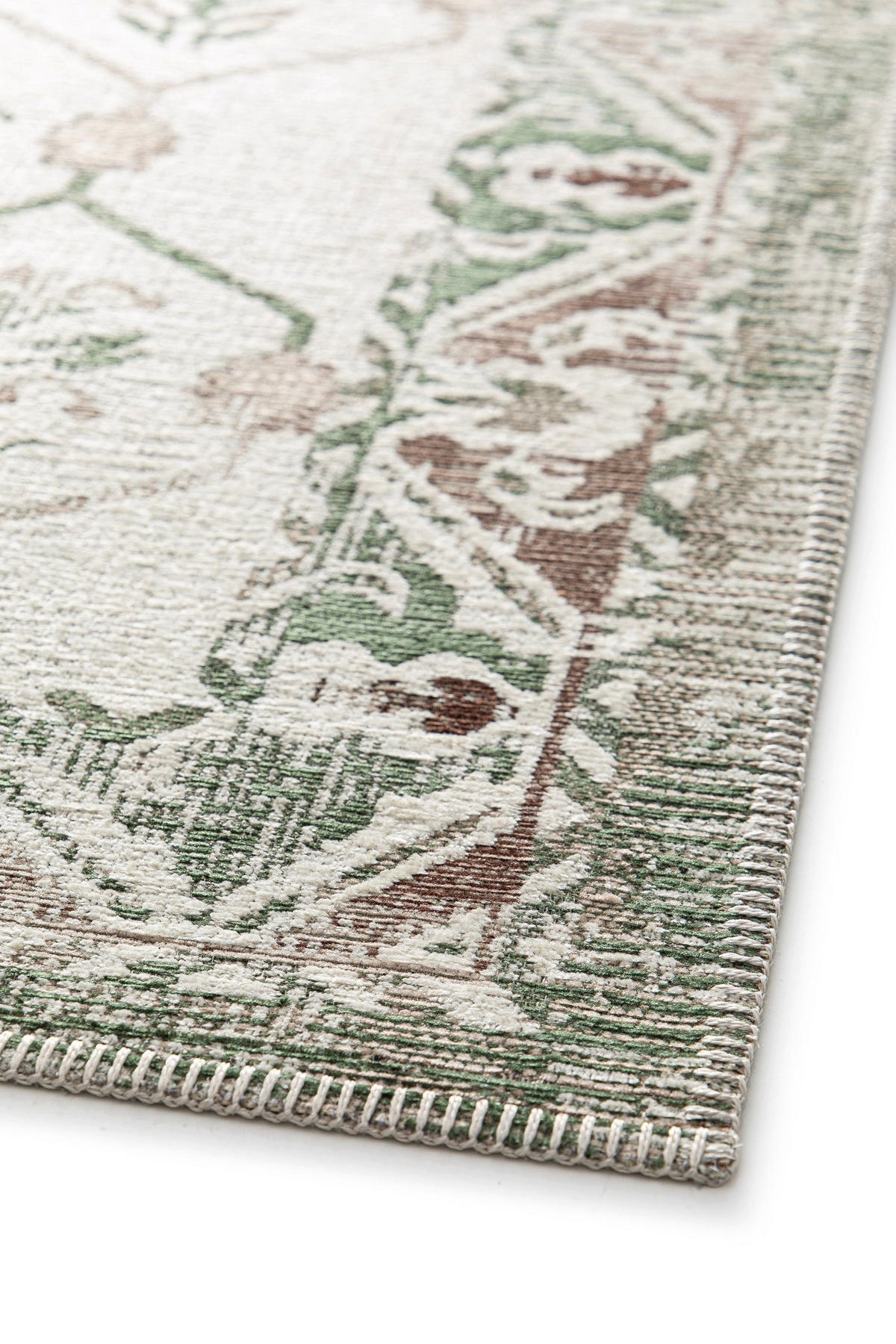 DESIGN-TEPPICH aus recycelten Fasern grün - Grün, Textil (120/170cm) - AFK Living