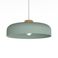 HÄNGELEUCHTE - Grün, Metall (40/40/10cm) - Lumicom