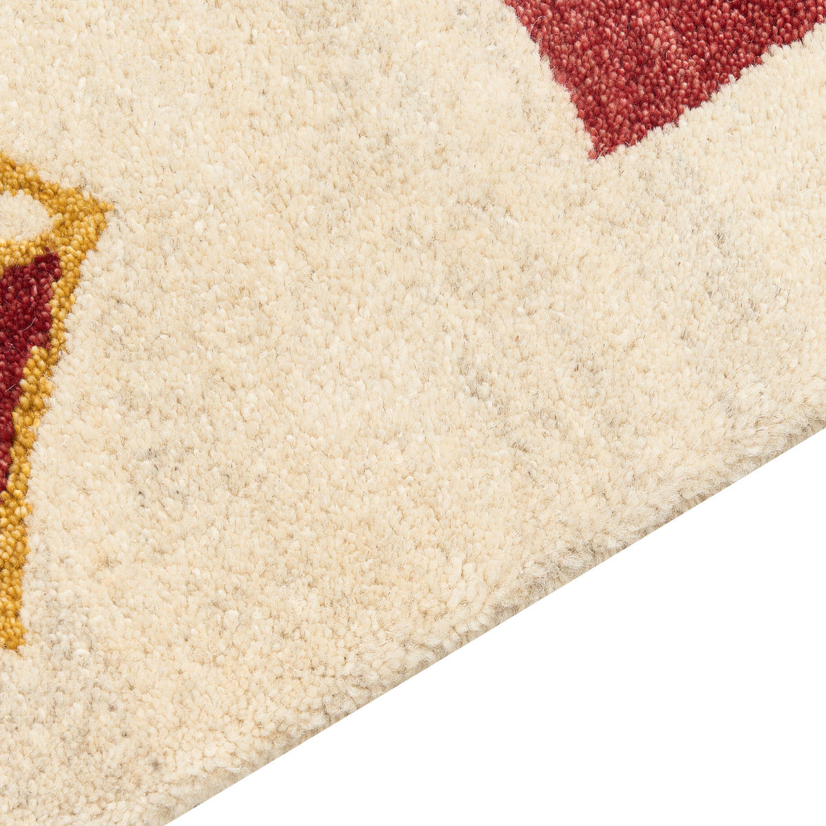 TEPPICH geflochten Misinli 230/160 cm - Beige, Textil (160/230cm) - Beliani