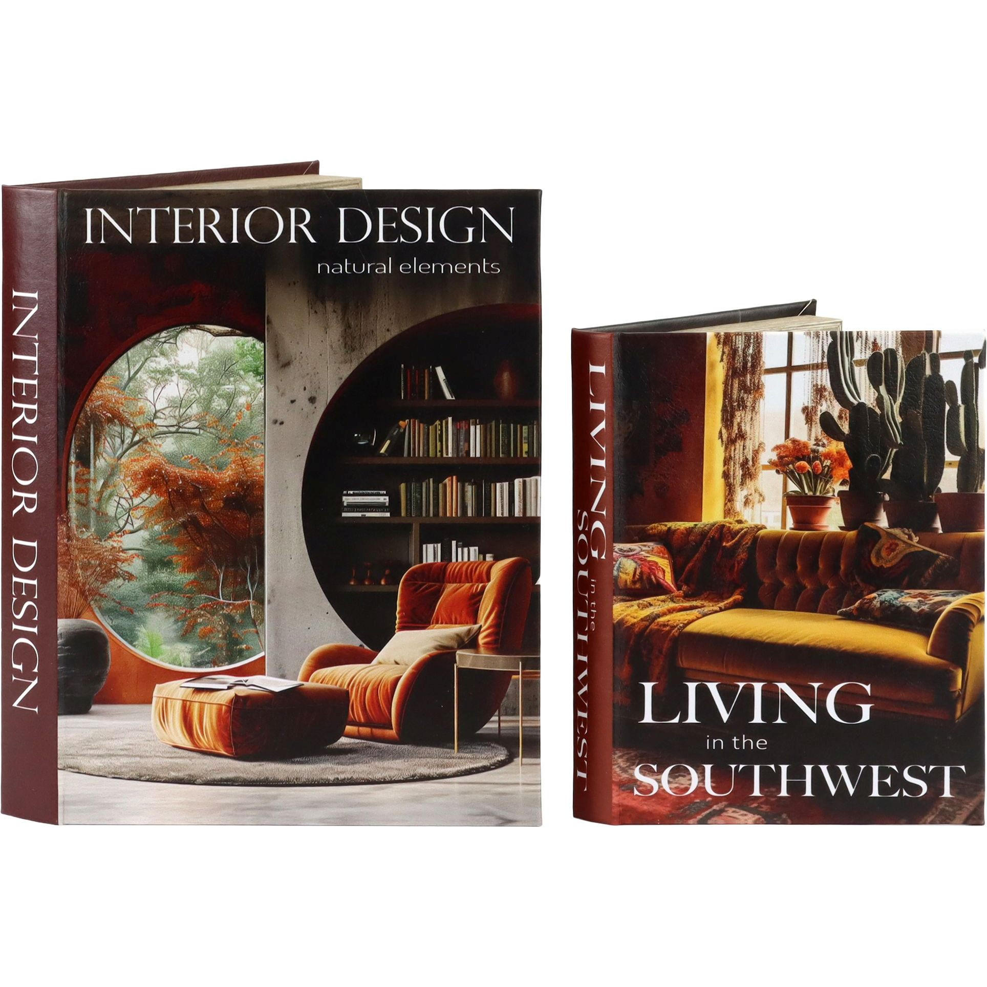 DEKOOBJEKT Southwest Living 2er Set - Multicolor, Holz (28/4/22cm) - FURNARO