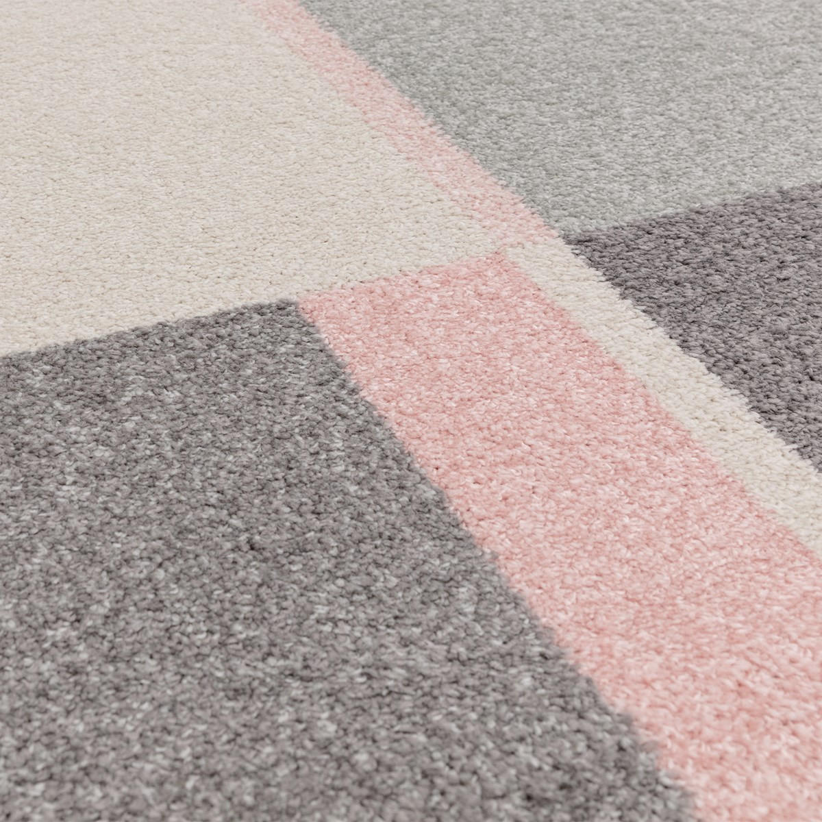 TEPPICH Moderner BIBO Rosa 160 x 230 cm - Pink, Textil (160/230cm) - Novatrend