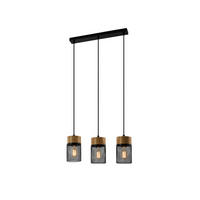 HÄNGELEUCHTE Marroquin 46/5/172.5 cm - Schwarz, Metall (5/46/172.5cm) - Nettlife