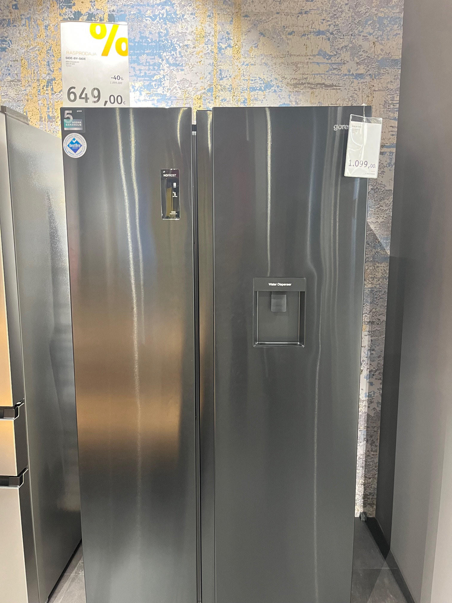SIDE BY SIDE HISENSE - Gorenje