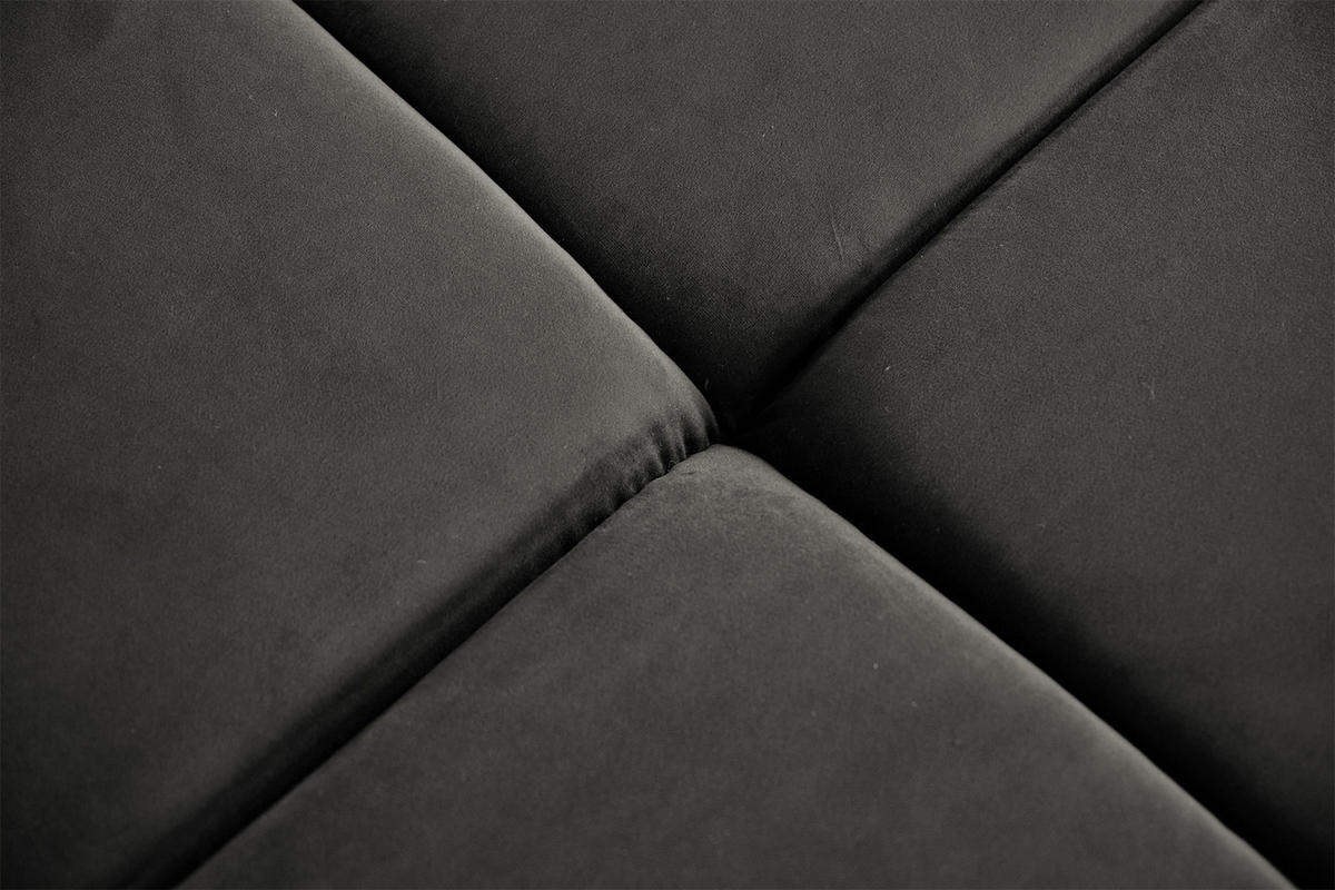 ECKSOFA MIT MOTORISCHEM SITZVORZUG NEVADA Grau Velvet - Schwarz/Grau, Textil (319/215cm) - KAWOLA