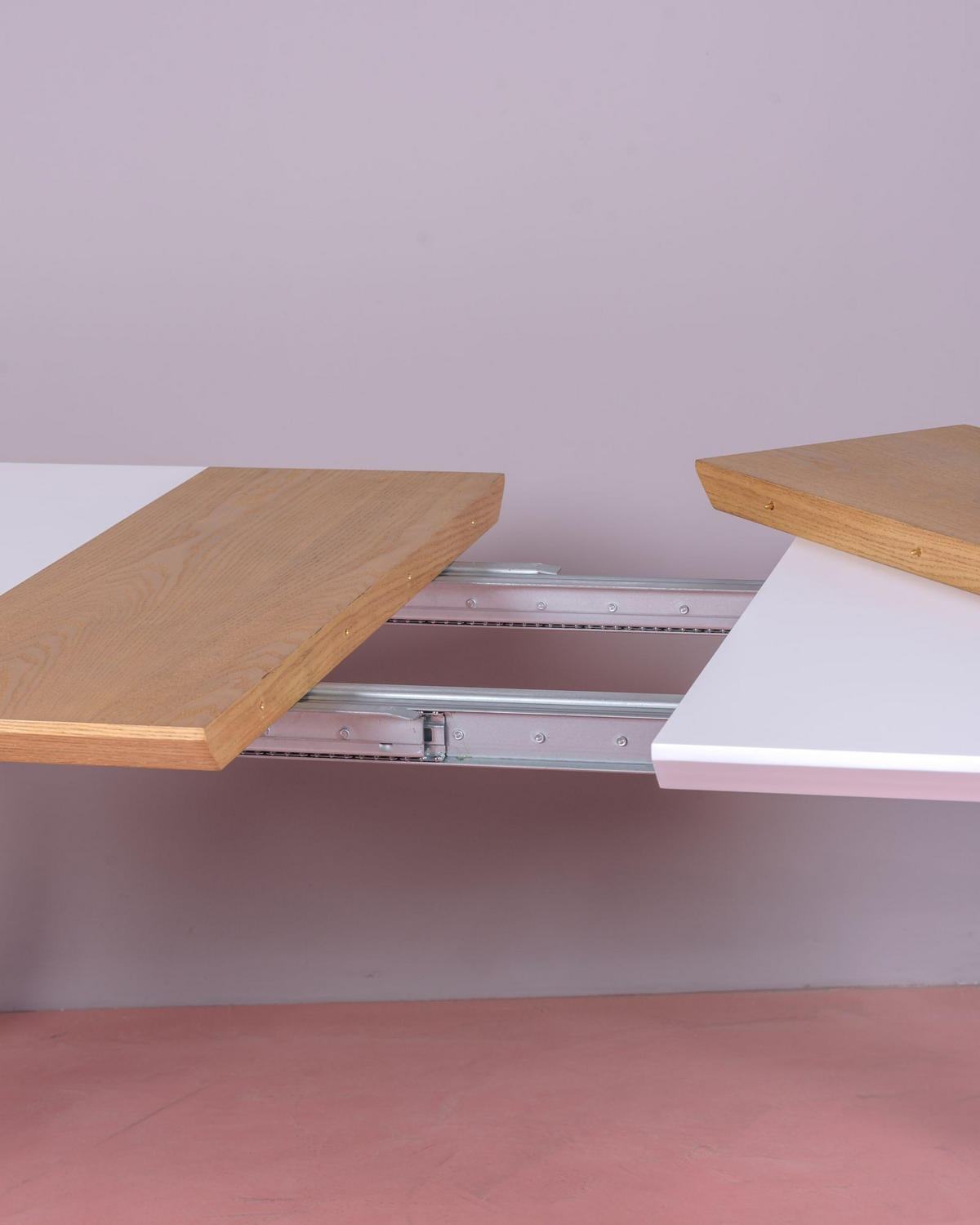 ESSTISCH Ausziehbar Oval Weiß 90/140/75 cm - Weiß, Holz (90/140/75cm) - Nest Dream