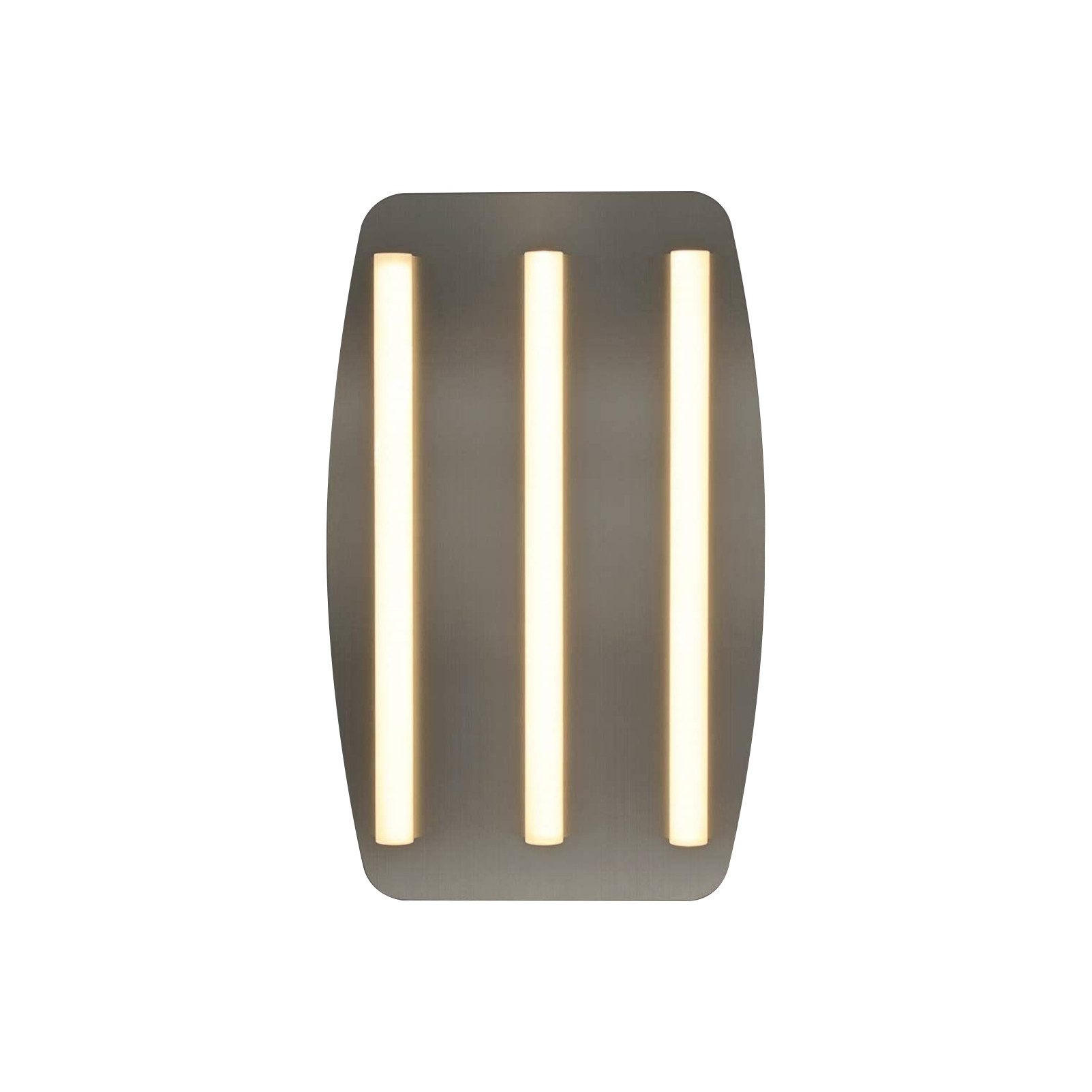 LED-DECKENLEUCHTE Ursula 48/30/7 cm - Grau, Metall (48/30/7cm) - Nettlife