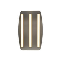 LED-DECKENLEUCHTE Ursula 48/30/7 cm - Grau, Metall (48/30/7cm) - Nettlife