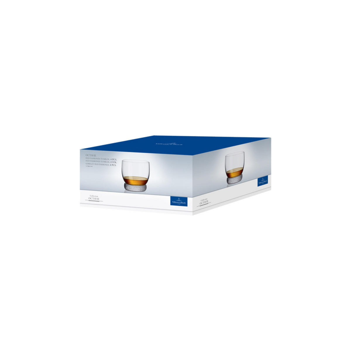 WHISKYGLÄSER Octavie transparent 360 ml 4er Set - Transparent, Glas (0.36L) - Villeroy & Boch