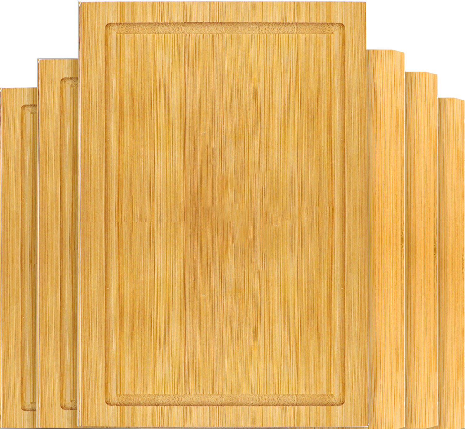 FRÜSTÜCKSBRETT rund, 15/22/0,8 cm, Bambus - Braun, Holz (15/22cm) - Dunedesign