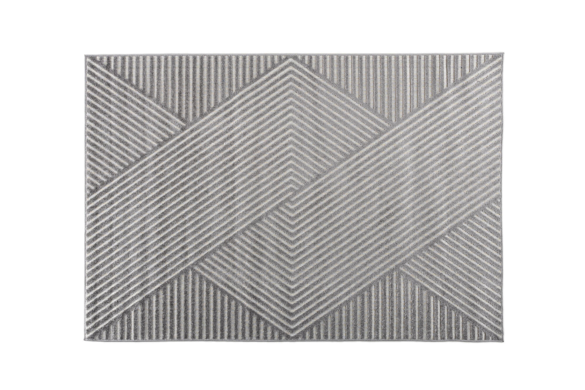 WOHNZIMMERTEPPICH ARON Grau 240x340x2 cm - Grau, Textil (240/340cm) - FURNLUX