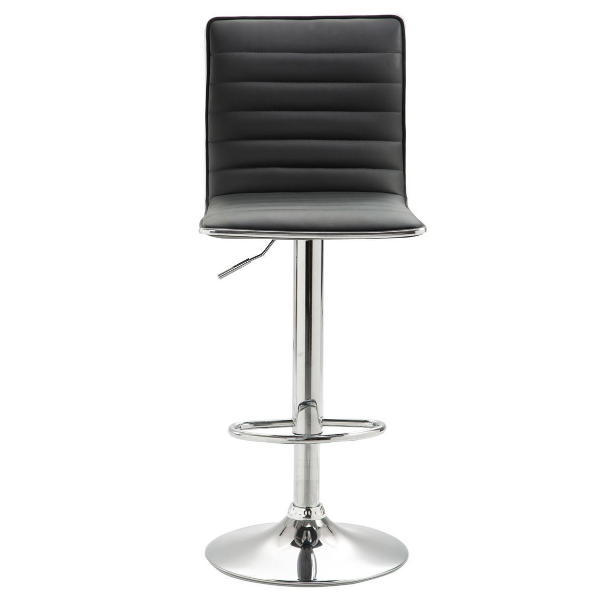 BARHOCKER ROCA 2ER-SET - Grau, Textil/Metall (40/114/47cm) - IDIMEX