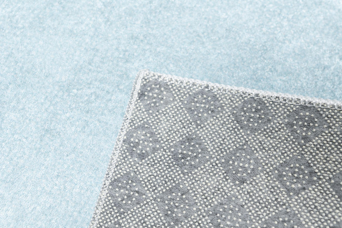 TEPPICH EMMA Blau 140/200 cm - Blau, Kunststoff (140/200cm) - Tapiso