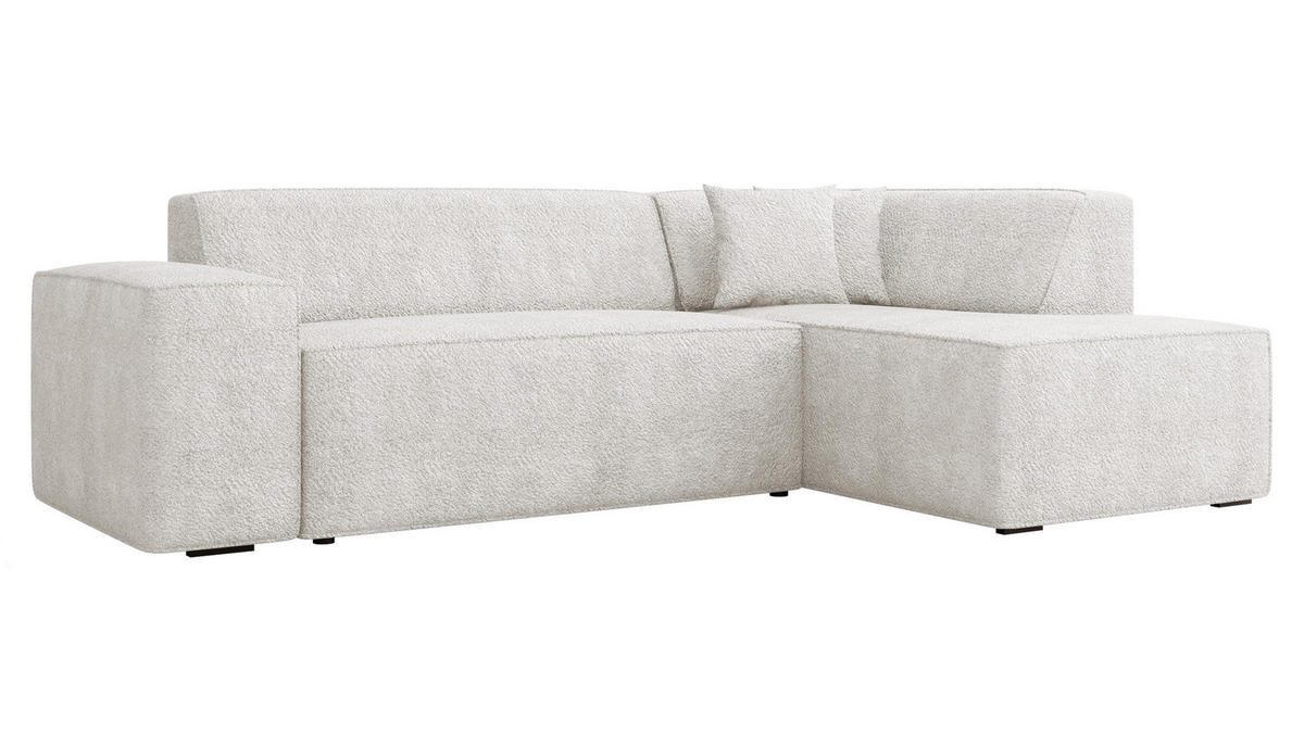 ECKSOFA Lordin, Seite: Rechts - Naturfarben, Holz/Textil (267/205cm) - MIRJAN24