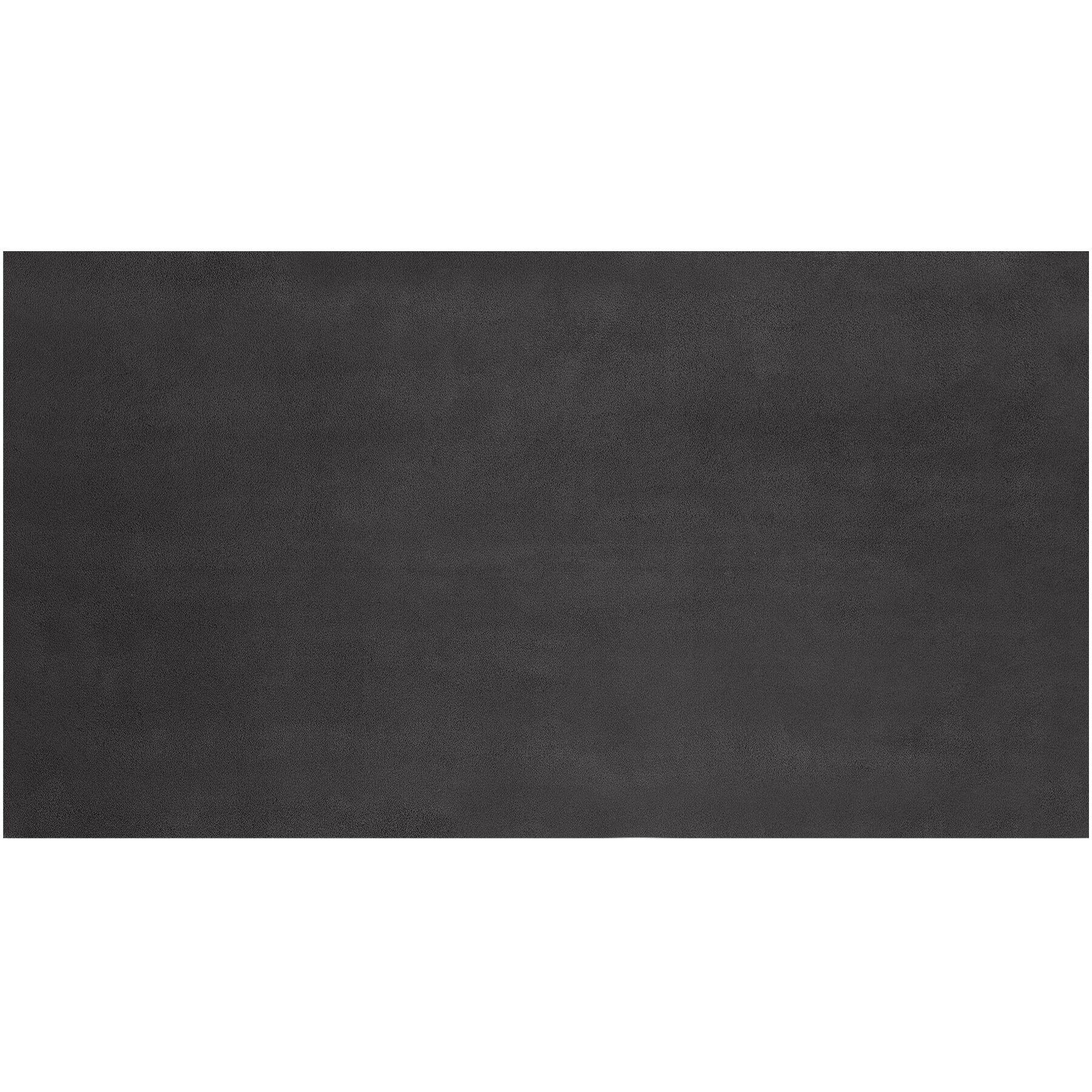 KURZFLORTEPPICH Soft Zone,rutschfeste Unterseite,anthrazit - Anthrazit, Kunststoff (110/60cm) - tectake