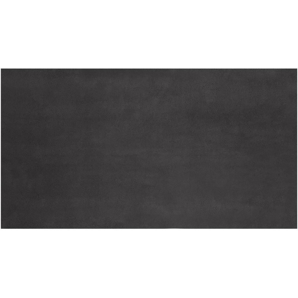 KURZFLORTEPPICH Soft Zone,rutschfeste Unterseite,anthrazit - Anthrazit, Kunststoff (110/60cm) - tectake