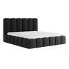 POLSTERBETT Doppelbett Svenstorp Schwarz 160x200 cm - Schwarz, Textil (160/200cm) - Meblito