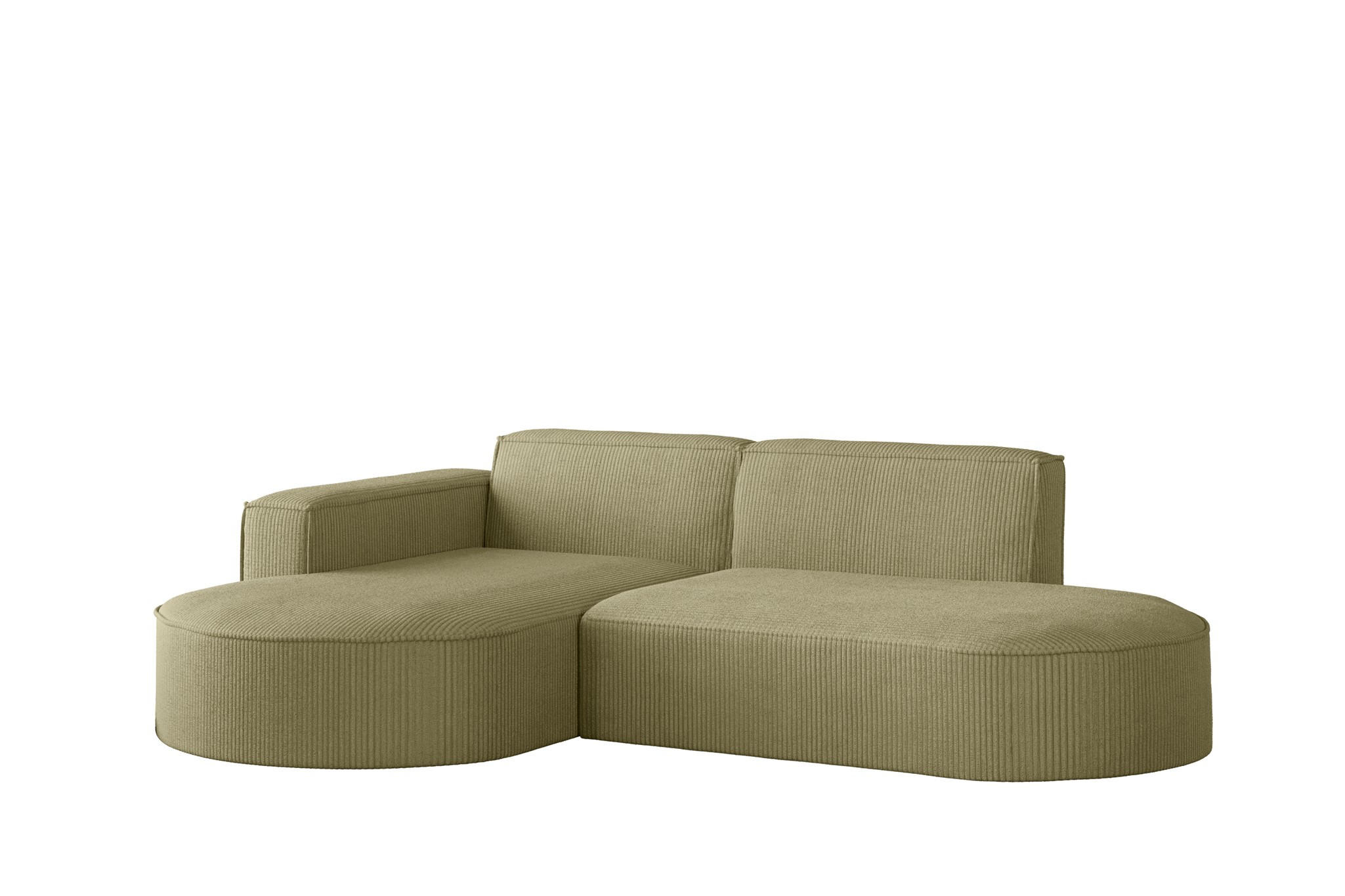 ECKSOFA Palma Xs In Scala - Opal, Holzwerkstoff/Textil (236/165cm) - Fun Möbel