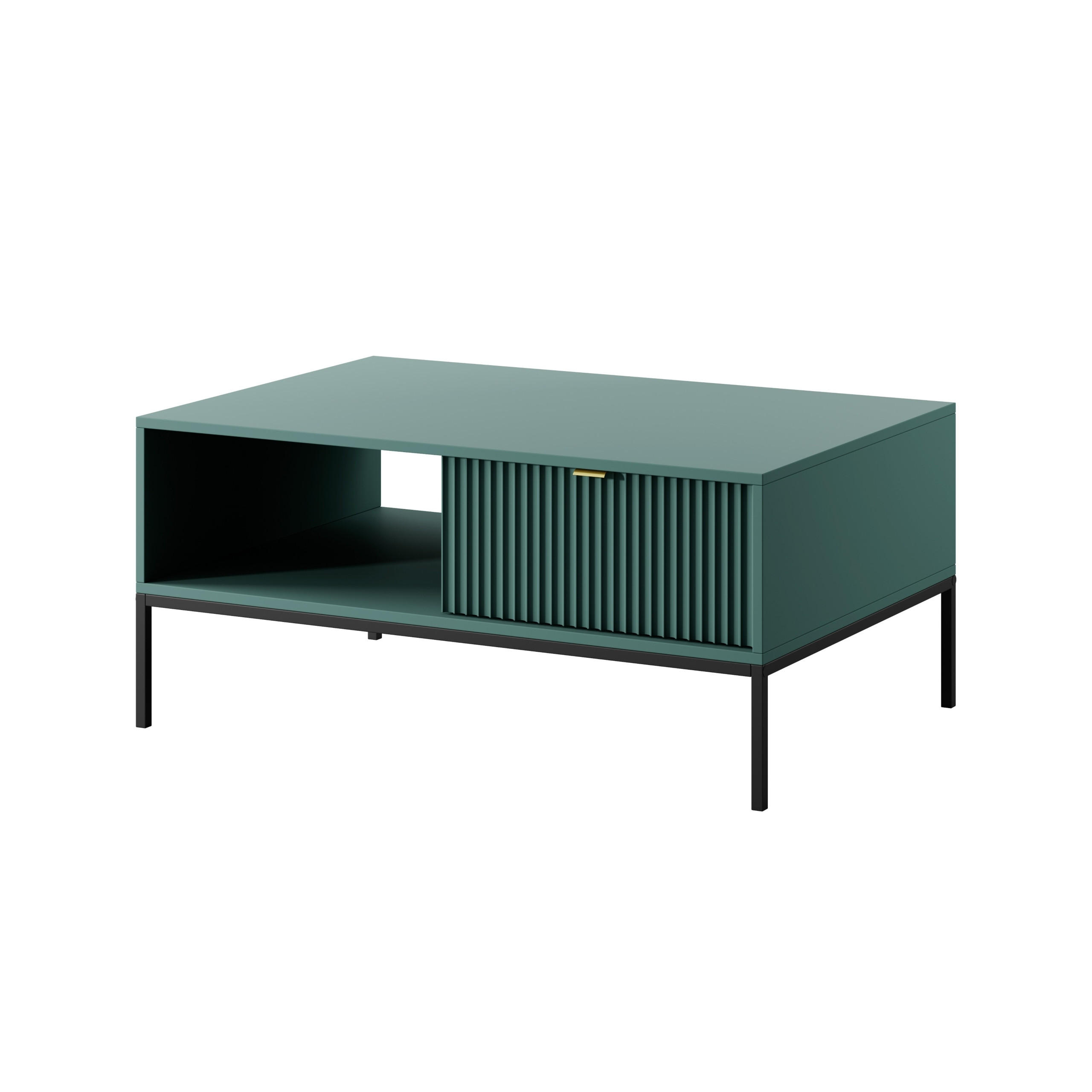 COUCHTISCH STELLARE 104/46/68 cm Hellgrün - Hellgrün, Holzwerkstoff (68/104/46cm) - MASSENO