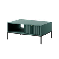 COUCHTISCH STELLARE 104/46/68 cm Hellgrün - Hellgrün, Holzwerkstoff (68/104/46cm) - MASSENO