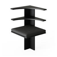 ESSZIMMER-ECKBANK Roman Schwarz 43.5 x 43.5 cm - Schwarz, Holzwerkstoff (43.5/43.5cm) - Vicco