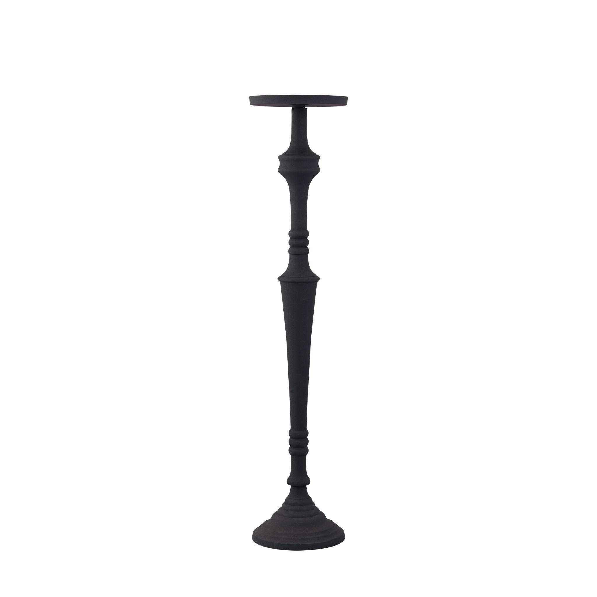 Ptmd Collection Kerzenhalter Schwarz 21x96x21 cm