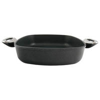 VIERECKSERVIERPFANNE 26x26 cm GIGANT Newline für alle Herdarten - Schwarz, Metall (26/26/7.5cm) - BAF