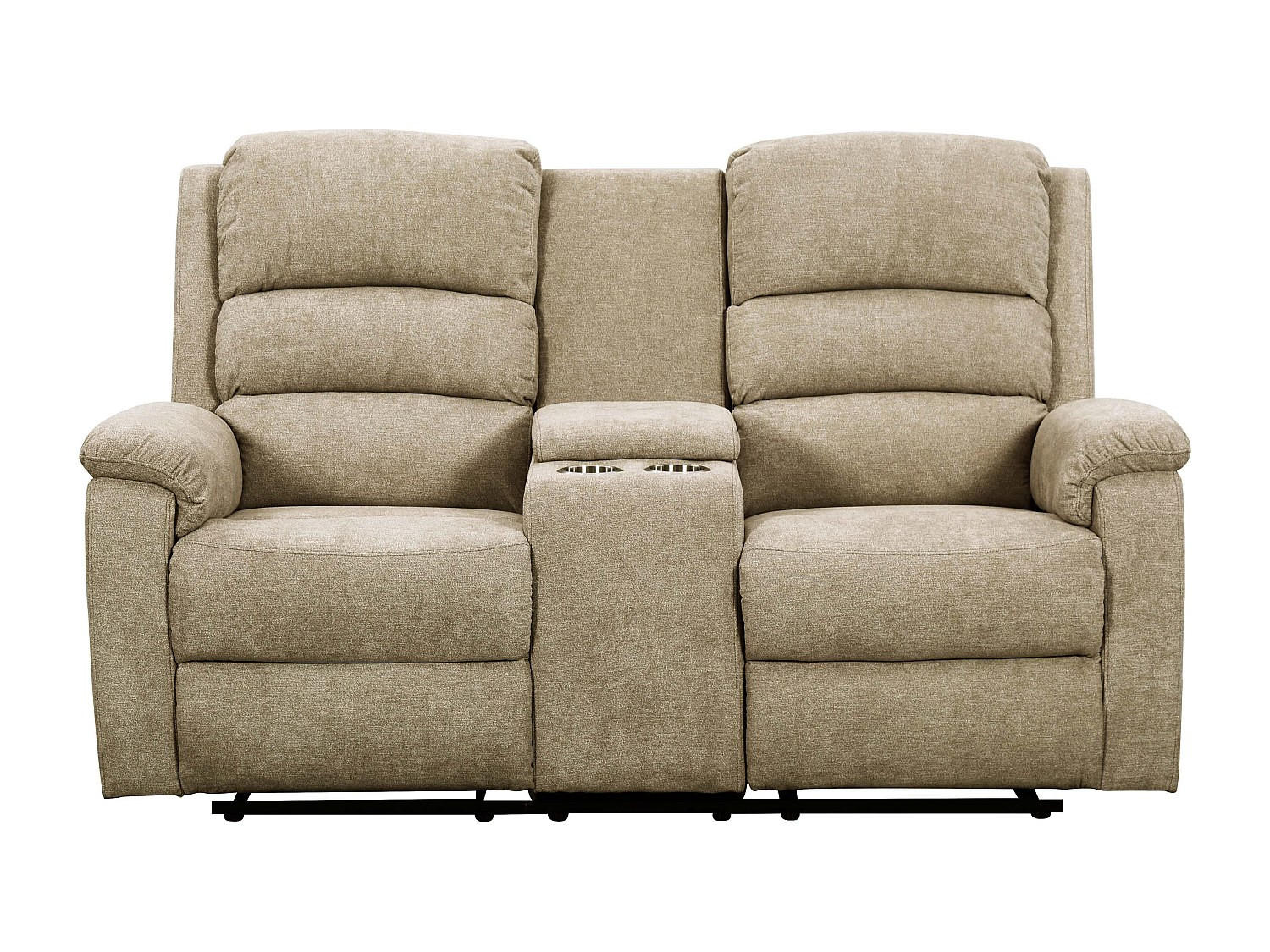Vente-Unique Relaxsofa Taupe 171x103x95 cm