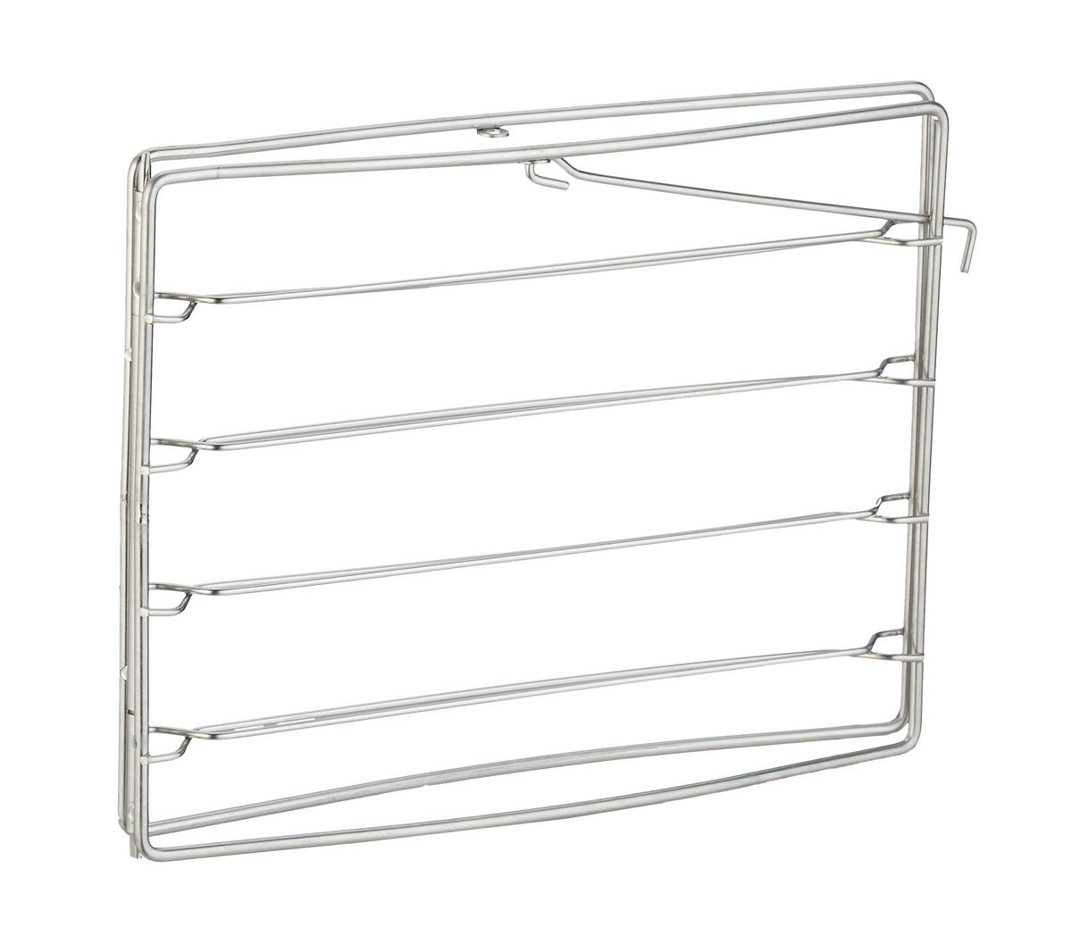 4XPIZZABLECH - Anthrazit, Metall (33/20.5/33cm) - Relaxdays