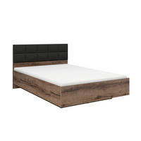 POSTELJA 140/200 Romane Les - rjava, leseni material (140/200cm) - Petits-meubles
