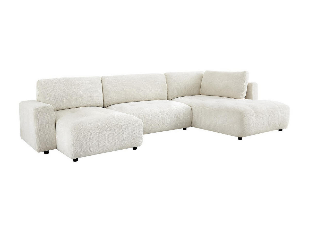 SOFA - 7 Personen - stoff - beige Celaro - Beige, Kunststoff/Textil (352/90/197cm) - Vente-Unique