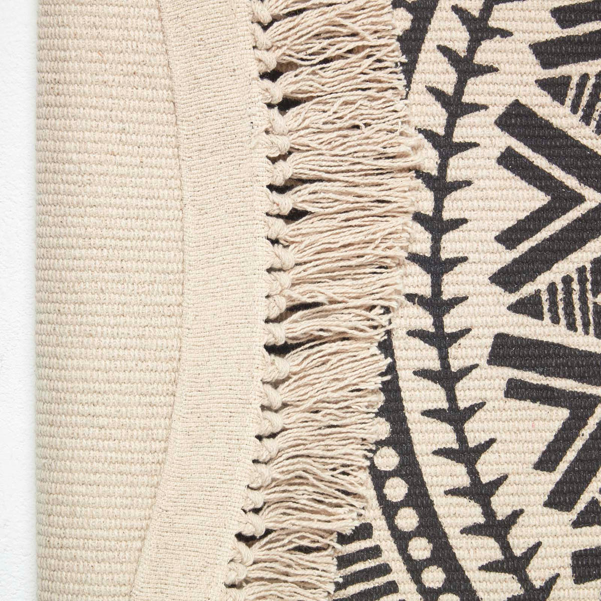 BAUMWOLLTEPPICH mit Mandala-Muster rund 145 cm - Multicolor, Textil (145/145cm) - Homescapes